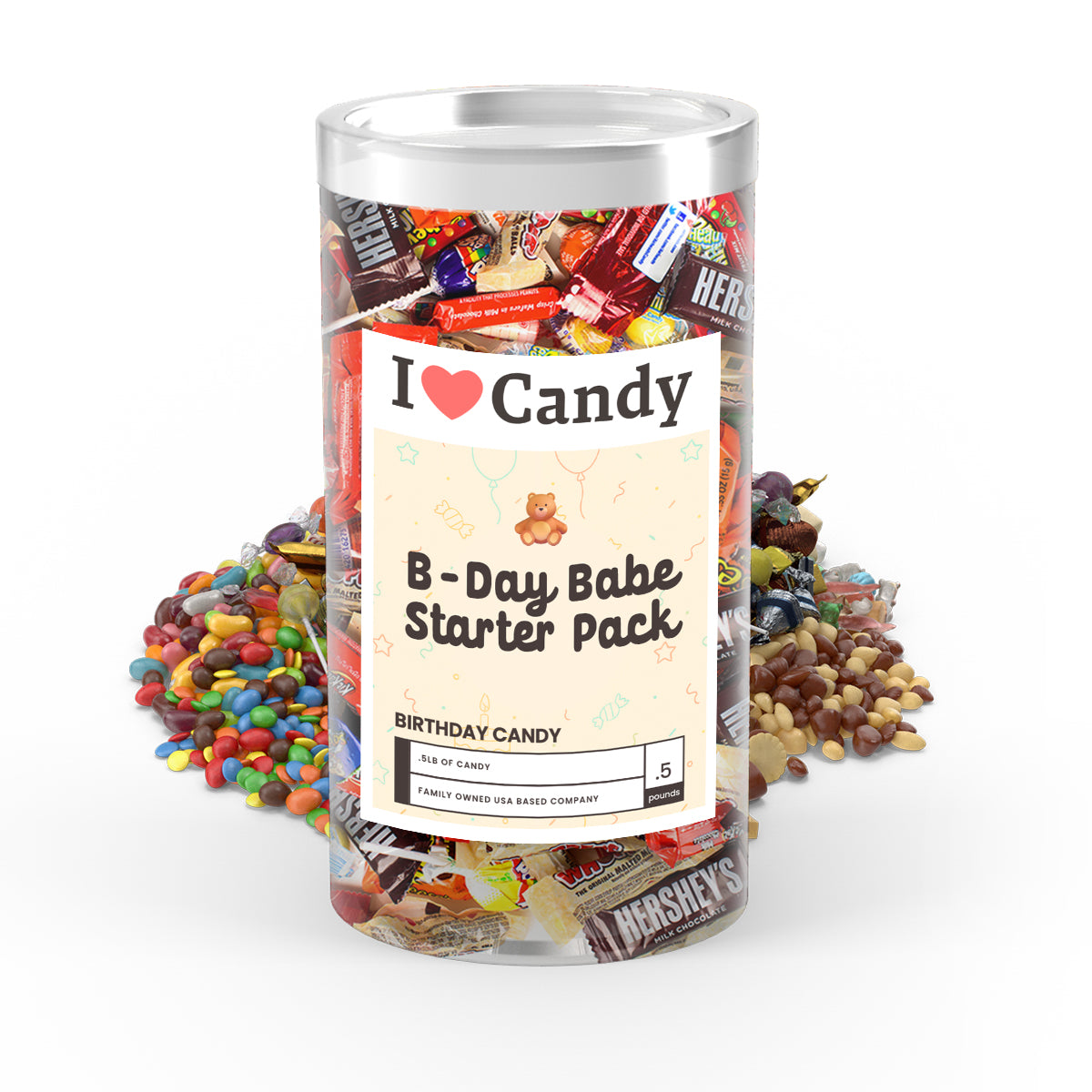 B-Day Babe Starter Pack I love Candy