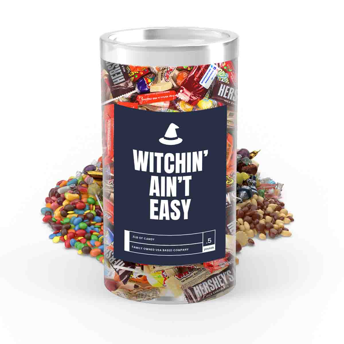 Witchin' Ain't Easy - I Love Candy Halloween Candy Tube