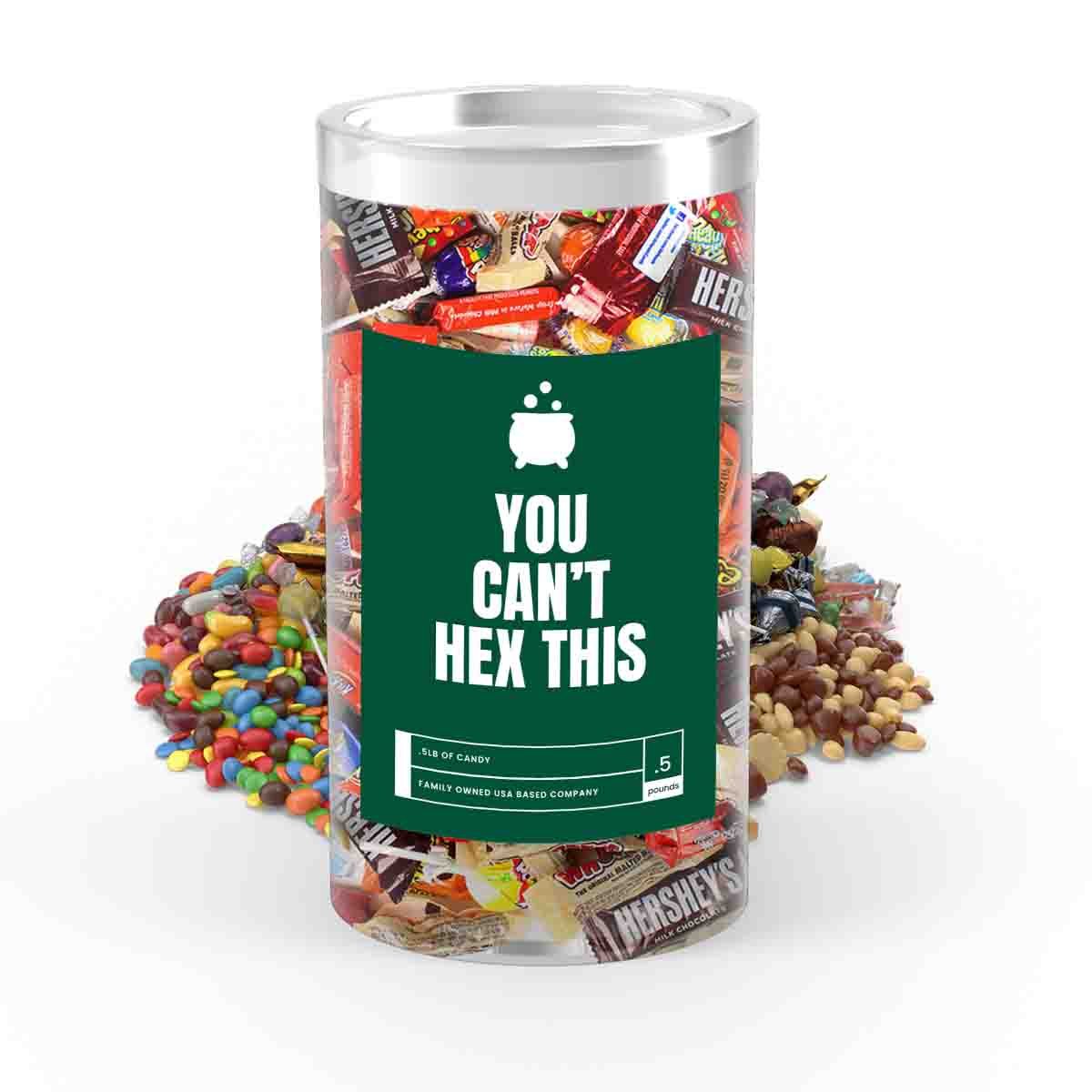 You Can't Hex This - I Love Candy Halloween Candy Tube