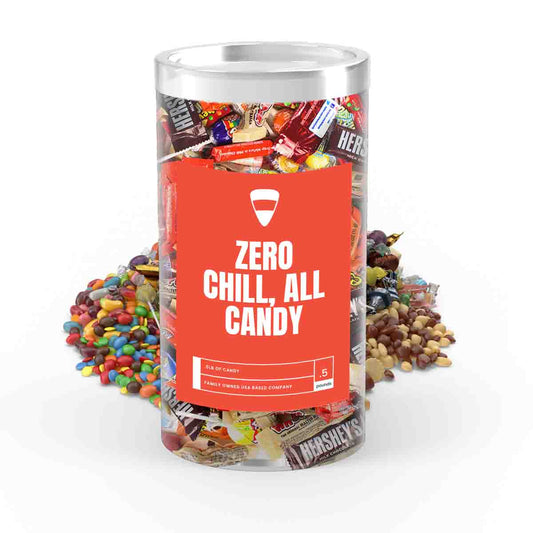 Zero Chill , All Candy  - I Love Candy Halloween Candy Tube