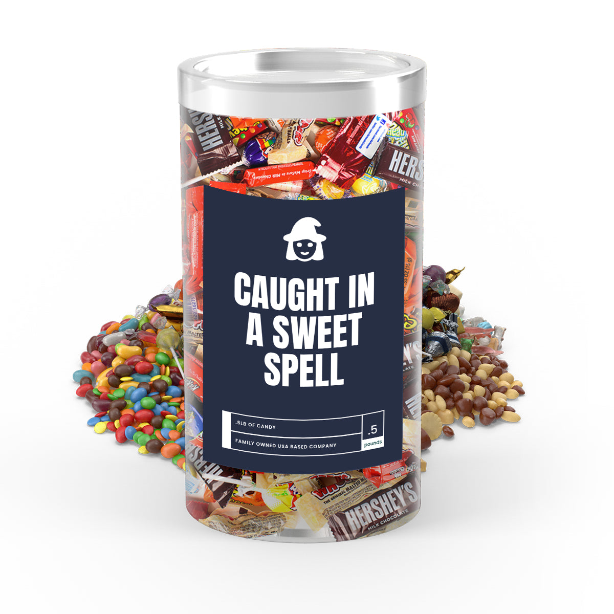 Caught In A Sweet Spell  - I Love Candy Halloween Candy Tube
