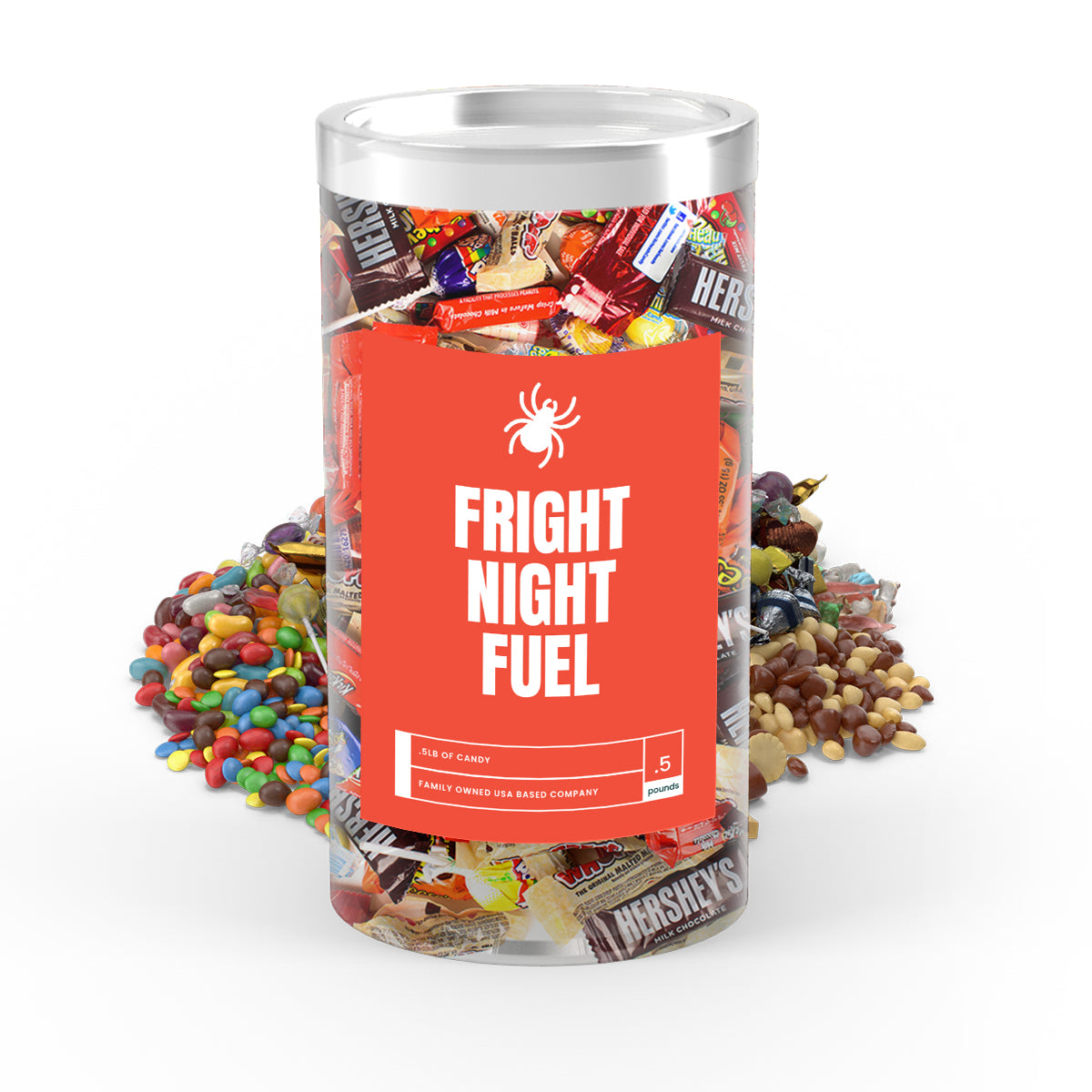 Fright Night Fuel  - I Love Candy Halloween Candy Tube