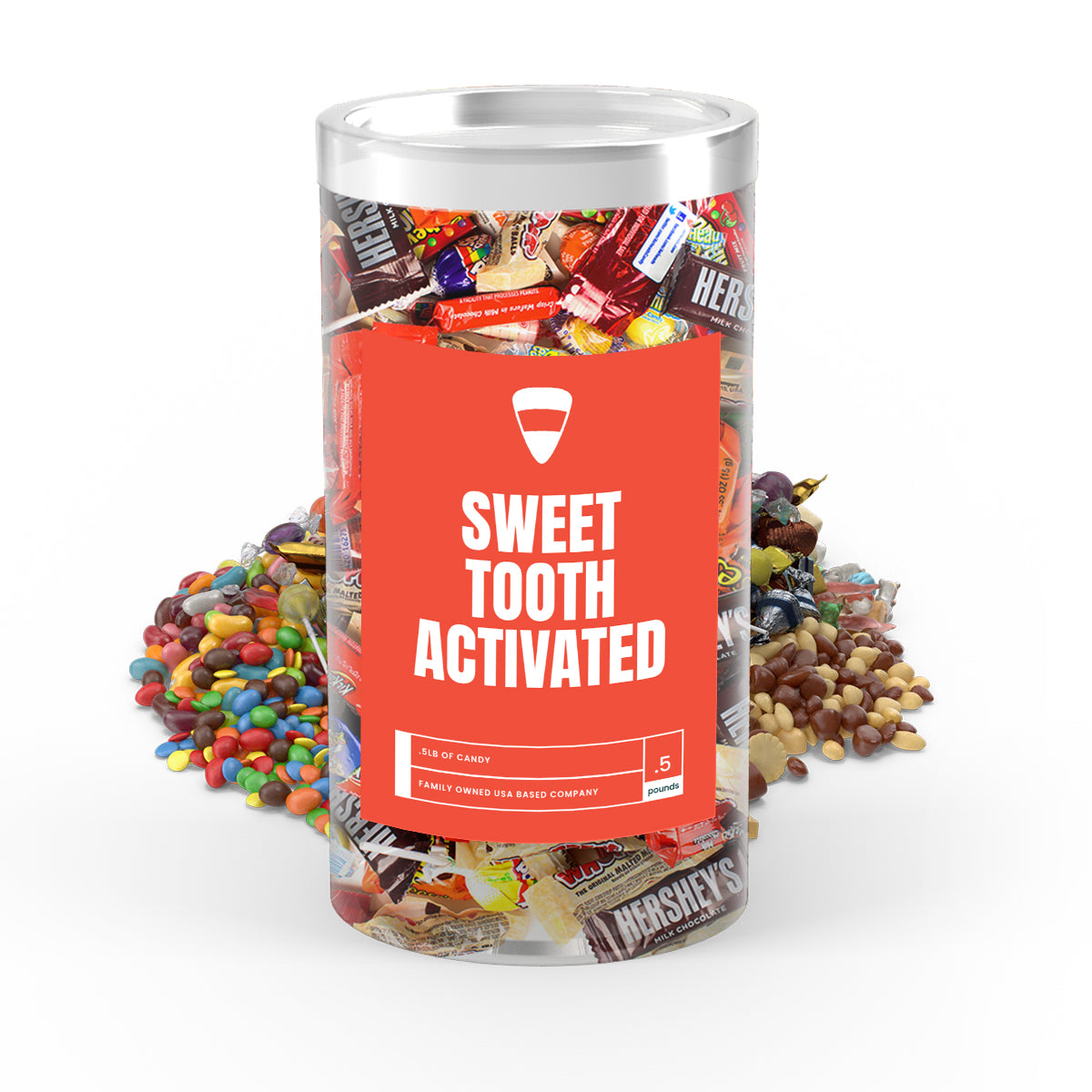 Sweet Tooth Activated  - I Love Candy Halloween Candy Tube