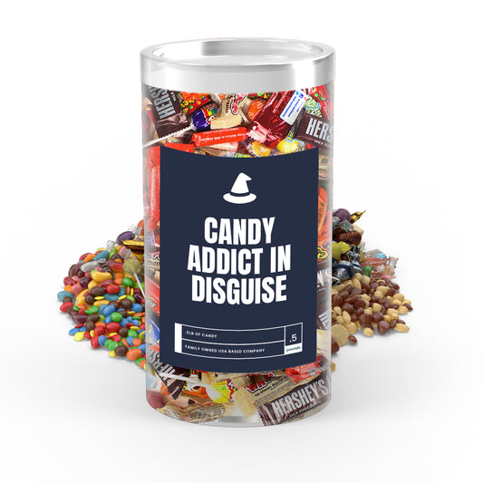 Candy Addict In Disguise - I Love Candy Halloween Candy Tube