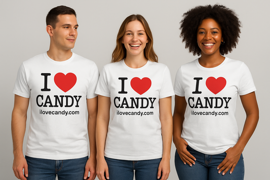 I Love Candy Tee